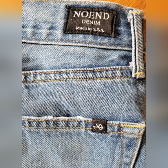 Noend Denim High-Rise Distressed Cropped Women's Jeans - Picture 8 of 8